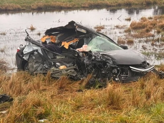 Un olavarriense involucrado en un fuerte accidente en la Ruta 3